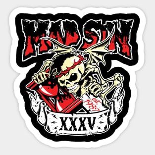 Mad Sin Sticker